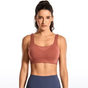 CRZ YOGA High Impact Racerback Wireless Sports Bra